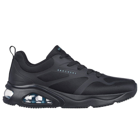 Buty sportowe męskie Skechers TRES-AIR UNO MODERN AFF-AIR półbuty czarne (183071-BBK)