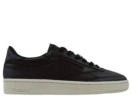 Wyprzedaż - Buty sportowe damskie czarne Reebok Club C 85 Hardware (BS9596)