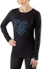 Bluzka damska z bambusa Longsleeve Viking Lako Bamboo Lady czarna (500/24/2605/0970)