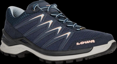 Buty trekkingowe damskie Lowa Innox PRO GTX Lo Ws Gore-Tex navy/lachs oddychające granatowe (320709 6959)