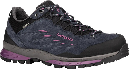 Buty trekkingowe damskie Lowa Delago GTX Lo Ws outdoorowe granatowe (220093 6951)