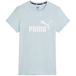 Koszulka damska Puma ESS Logo Tee błękitna (586775 25)