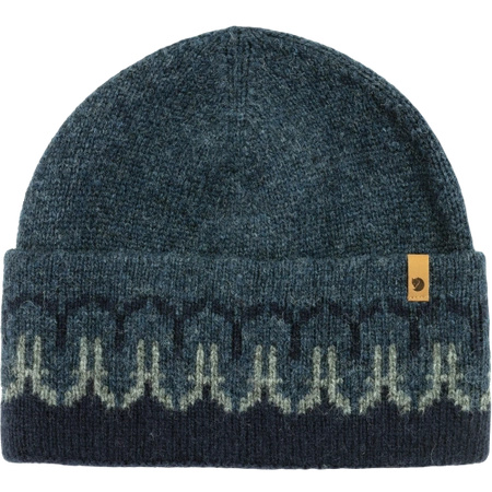 Czapka beanie Fjällräven Övik Path Knit Beanie Dark Navy-Navy (F87167-555-560)