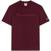Koszulka męska Champion SS Tee bordowa (220273 RS522)