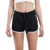 Spodenki sportowe damskie Champion Legacy Shorts czarne (114916KK001)