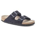 Klapki damskie Birkenstock Arizona SFB Midnight narrow wąskie brązowe (1020716)
