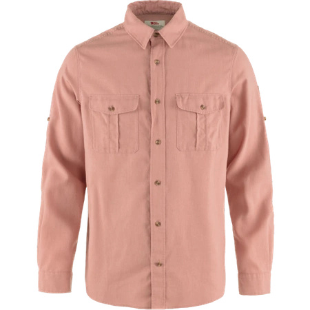 Koszula z długim rękawem męska Fjällräven Övik Travel Shirt LS M Dusty Rose (F87208-300)