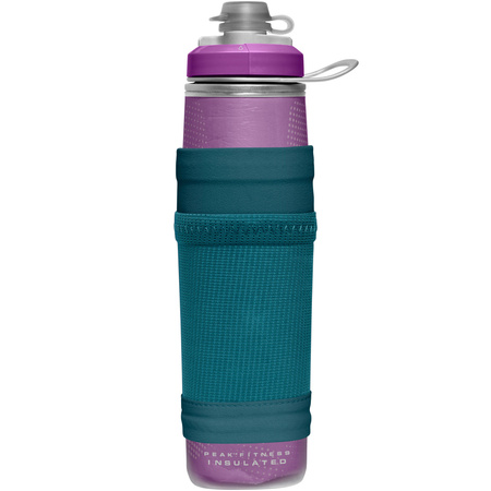 Bidon na siłownię/fitness CamelBak Peak Fitness Chill 710ml i kieszeń nie chłonie smaków i zapachów fioletowy (C1900/502075)