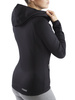 Wyprzedaż - Bluza z kapturem damska Viking Jukon Hoodie Lady szybkoschnąca czarna (730/23/0900/09)