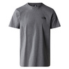 Koszulka The North Face M SS SIMPLE DOME TEE TNFMEDIUMGRY Szary (NF0A87NGDYY)