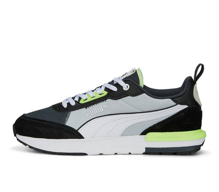 Sneakersy męskie do biegania Puma R22 buty sportowe szare (383462-18)