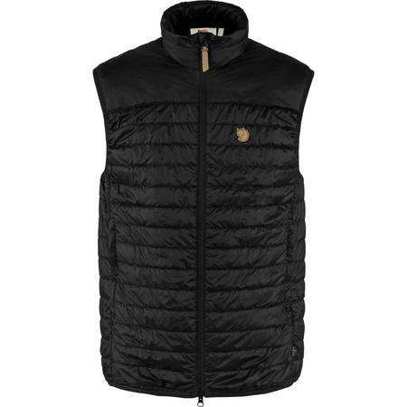 Kamizelka męska Fjällräven Abisko Padded Vest M Black bezrękawnik outdoorowa ocieplana czarna (F83775-550)