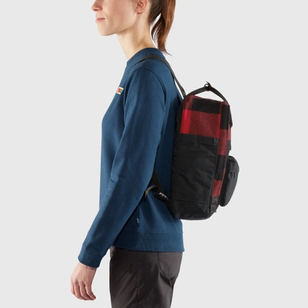 Plecak Fjällräven Kånken Re-Wool Red-Black (F23330-320-550)