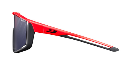 Okulary sportowe damskie/męskie przeciwsłoneczne rowerowe Julbo Fury czerwone (J531_4020)