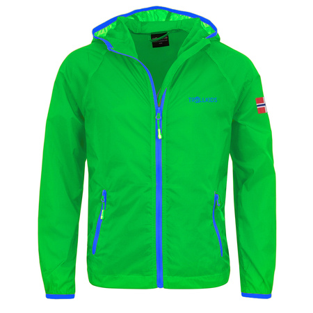 Kurtka wiatrówka dziecięca Trollkids Kids Fjell Running Jacket rozpinana zielona (909-304)