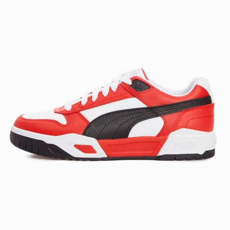 Wyprzedaż - Buty sportowe męskie Puma Rbd Tech Classic White Black F skórzane wielokolorowe (396553-04)