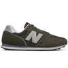 Sneakersy męskie New Balance buty sportowe klasyczne zamszowe zielone (ML373CB2)