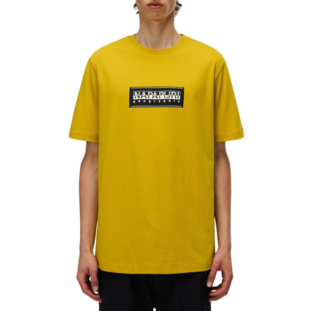 Koszulka Napapijri S-BOX LOGO SS Złoty (NP0A4I3LY1O)