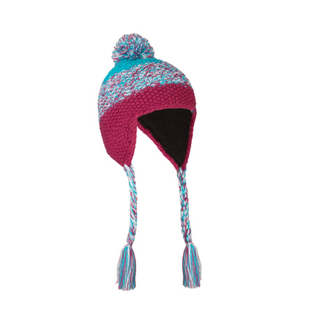 Dzianinowa czapka Trollkids Girls Borgund Bobble Cap dla dziewczynki (922-243)