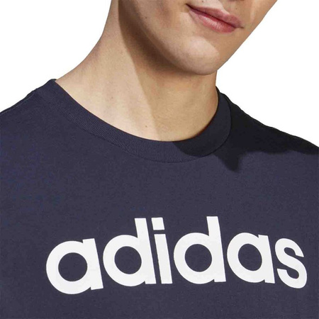 Koszulka adidas Essentials Single Jersey Linear Embroidered Logo Tee M (IC9275)