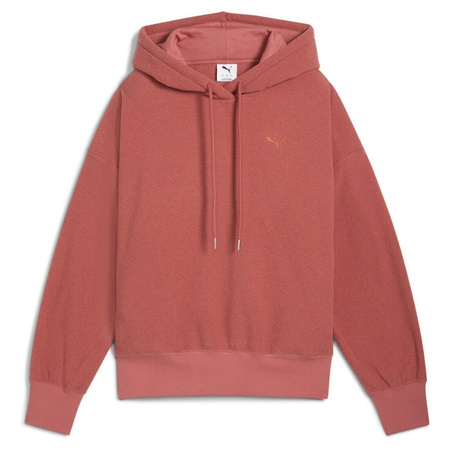 Bluza Puma HER OVERSIZED HOODIE Czerwony (68886860)