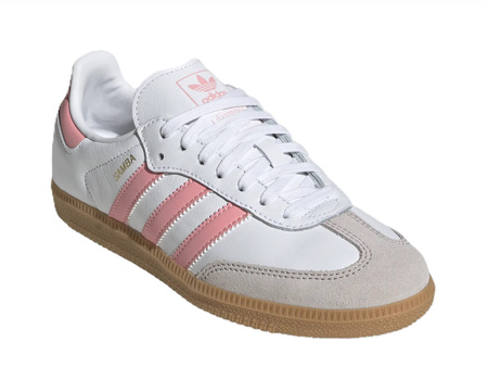 Buty damskie adidas Originals SAMBA OG J Biały (JP5480)