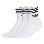 Skarpetki adidas Originals 3S ANKLE S 3P Biały (JV7435)
