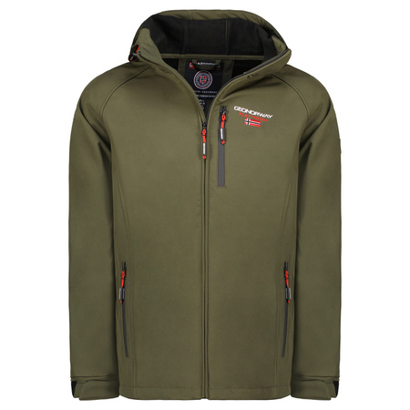 Softshell Geographical Norway TAKITO KAKI DB MEN 009 khaki męski (WY1161H/GN-Kaki)