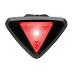 Wyprzedaż - Lampka rowerowa czerwona Uvex Plug-in LED oświetlenie rowerowe (41/9/115/0200/UNI)