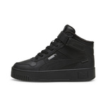 Wyprzedaż - Sneakersy damskie Puma Carina Street Mid WTR buty sportowe wysokie za kostkę czarne (398050-01)