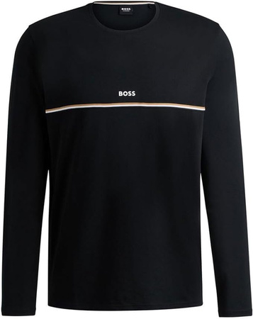 Longsleeve męski BOSS Unique NERO czarny (50515378-001)