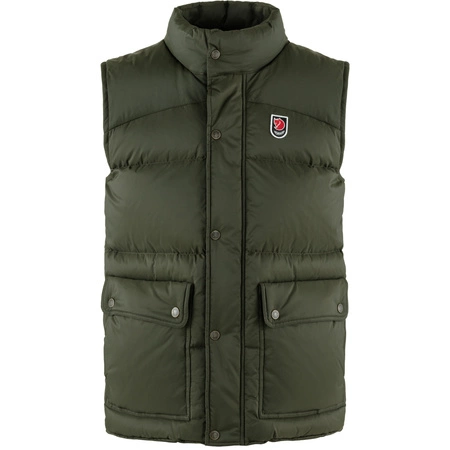 Kamizelka puchowa męska Fjällräven Expedition Down Lite Vest M turystyczna zielona (F84606-662)