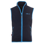 Kamizelka polarowa dziecięca dla chłopca/dziewczynki Trollkids Kids Arendal Vest navy/light blue (134-110)