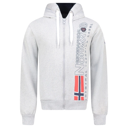 Bluza Geographical Norway FOGORA BLENDED GREY DB MEN 100 mieszana szarość męska (WZ3066H/GN-Blended Grey)