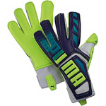 Rękawice bramkarskie Puma Evo Speed 1.3 Prism fioletowo-żółte (041015 01)
