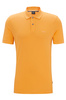 Wyprzedaż - Koszulka Polo męska BOSS Pallas Orange regular fit pomarańczowa (50468301-813)