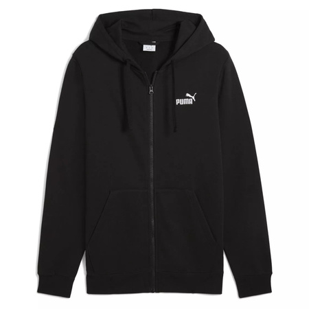 Bluza męskie Puma ESS NO. 1 LOGO FULL ZIP HOODIE Czarny (68258801)