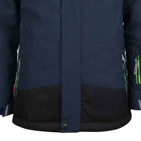 Kurtka zimowa dziecięca Trollkids Kids Norefjell Jacket wodoodporna ocieplana granatowa (132-100)