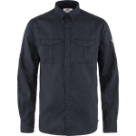 Koszula z długim rękawem męska Fjällräven Övik Travel Shirt LS M Dark Navy (F87208-555)