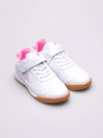 Buty sportowe dziewczęce Kappa Damba K sneakersy trampki dziecięce białe (260765K-1021)