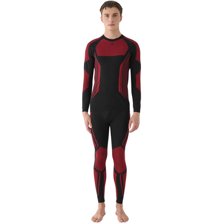 Koszulka termoaktywna męska 4F M165 czerwona (4FWAW24USEAM165 62S)