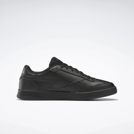 Buty sportowe męskie Reebok Court Advance stylowe sneakersy skórzane czarne (100010619)