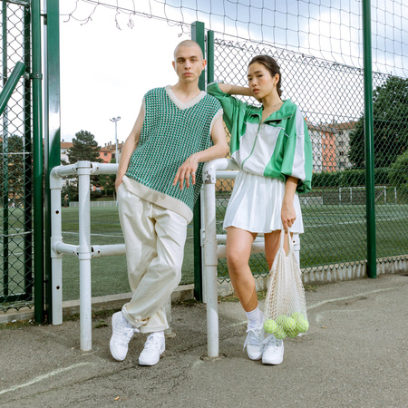 Wyprzedaż - Sneakersy męskie K-Swiss SI-18 Rival buty sportowe skórzane tenisówki białe (08531-101-M)