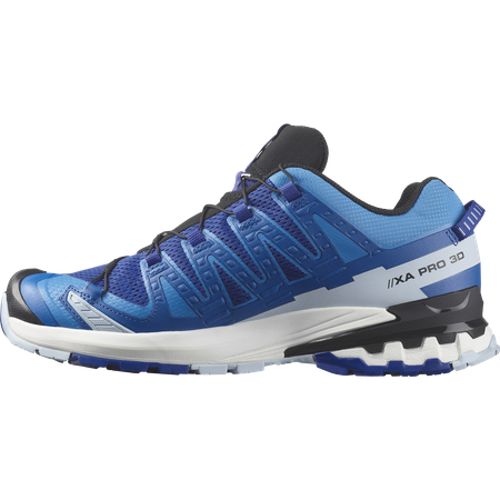 Buty hikingowe męskie Salomon XA PRO 3D V9 trekkingowe outdoorowe niebieskie (L47272100)