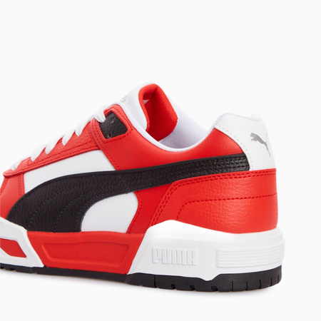 Wyprzedaż - Buty sportowe męskie Puma Rbd Tech Classic White Black F skórzane wielokolorowe (396553-04)
