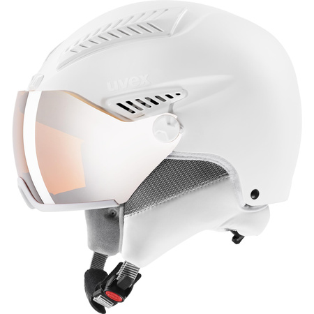 Kask z wizjerem Uvex hlmt 600 visor 50 męski/damski narciarski snowboard (56/6/236/50)