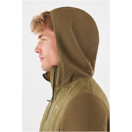 Kurtka męska Viking Creek Hoodie Bamboo Man outdoorowa antyalergiczna i antybakteryjna zielona (750/25/4567/7409)