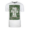 Koszulka Męskie Monotox NO FUTURE CAMO WHITE Biały (NOFUTURE20WHITE)