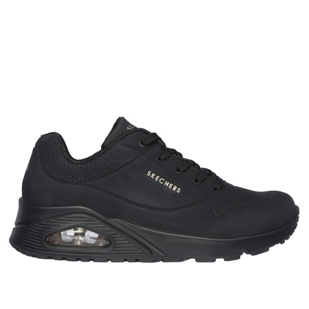 Sneakersy damskie Skechers Uno Stand on Air czarne (73690-BBK)