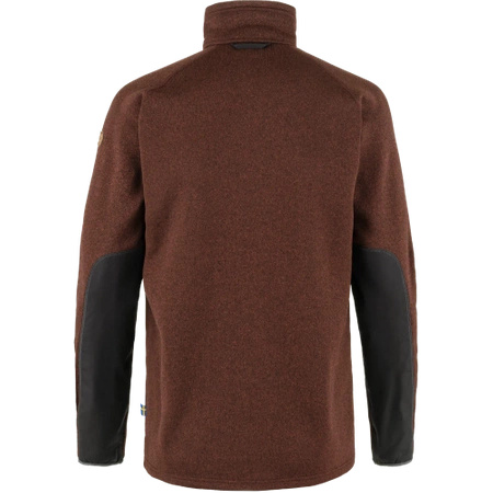 Polar męski Fjällräven Övik Fleece Zip Sweater M Autumn Leaf (F87317-215)